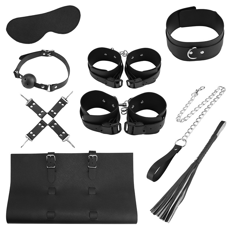 8pcs Bondage Kit with Storage Bag