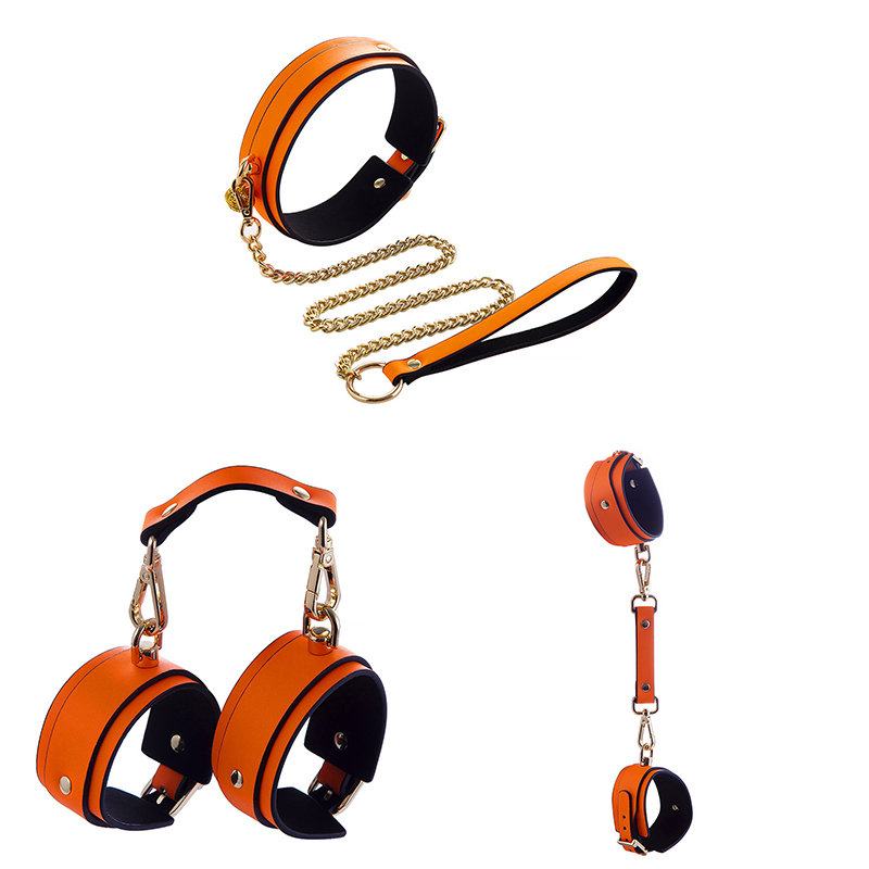 3pcs Luminous PU Bondage Kit