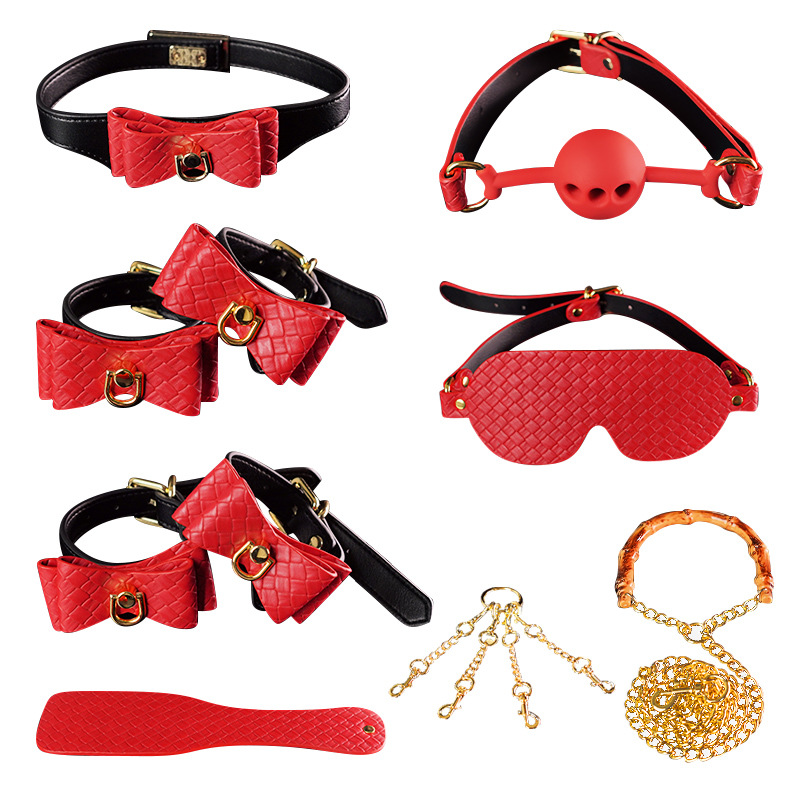 8pcs PU Bondage Kit - Brainfly