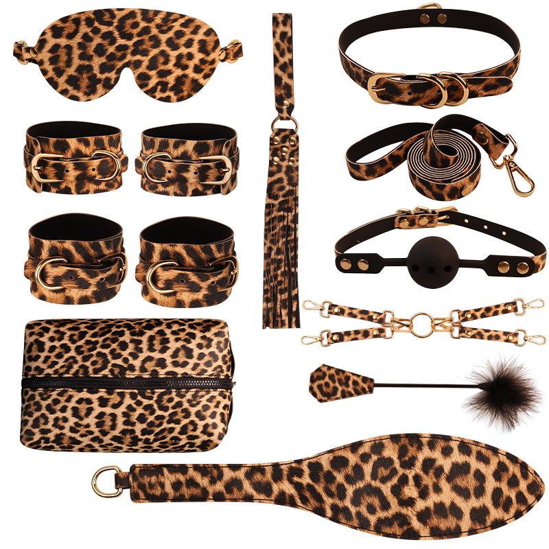 Leapard Bondage Kit with Storage Bag