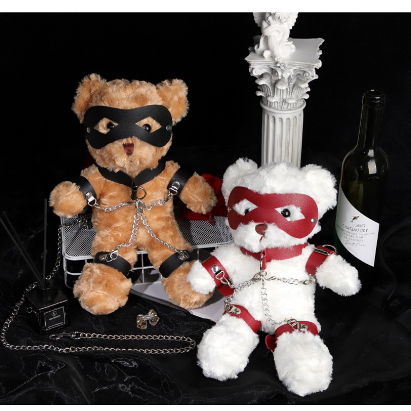 Plush Bear with Bondage Kit