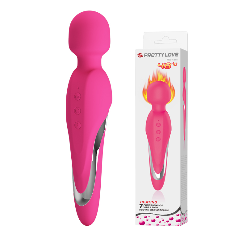Heating Up Wand Vibrator-Michael