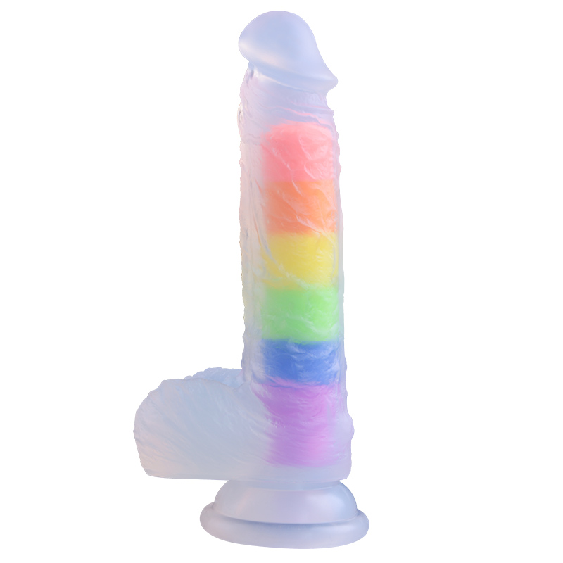 Transparent Jelly Dildo