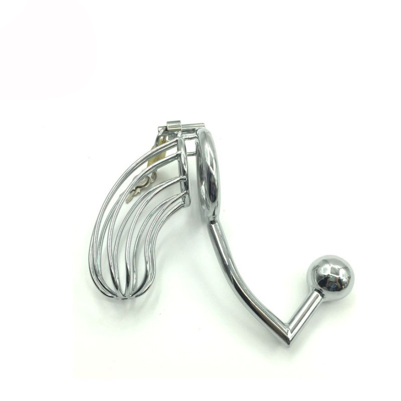 Condemned Penetration Cage with Anal Hook