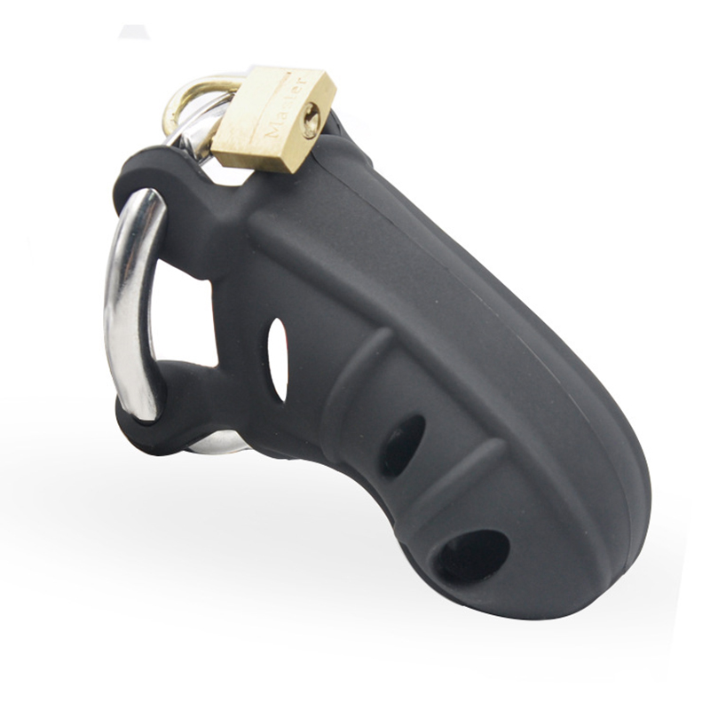 Adjustable Clasp Ring Silicone Cock Cage