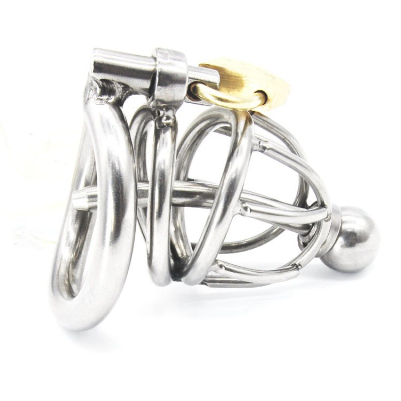 Arc Ring CB6000S Cock Cage with Penis Plug I