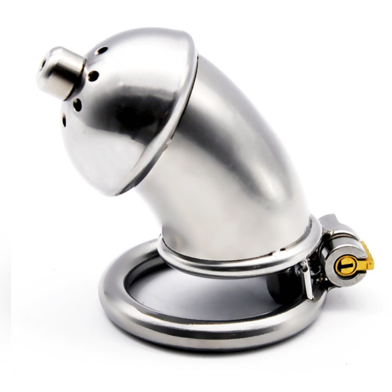 Exiles Cock Cage with Penis Plug II