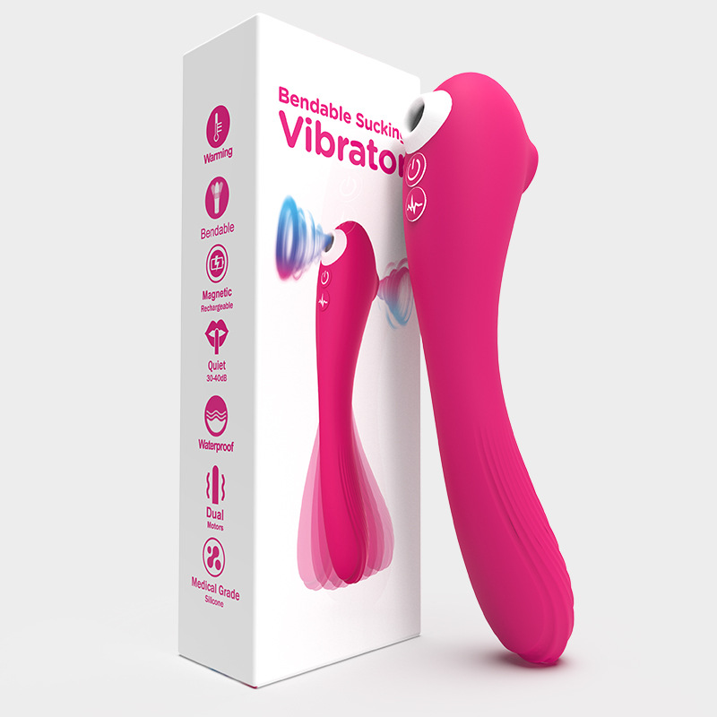 Cute Fish Heating Sucking Vibrator