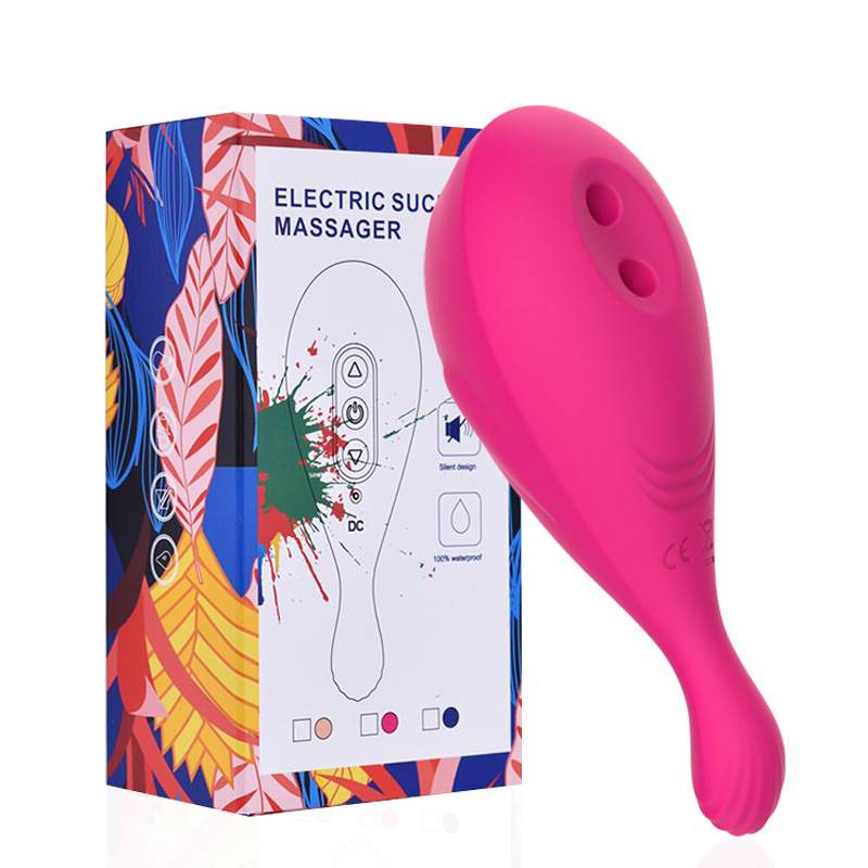 Double Holes Sucking Vibrator
