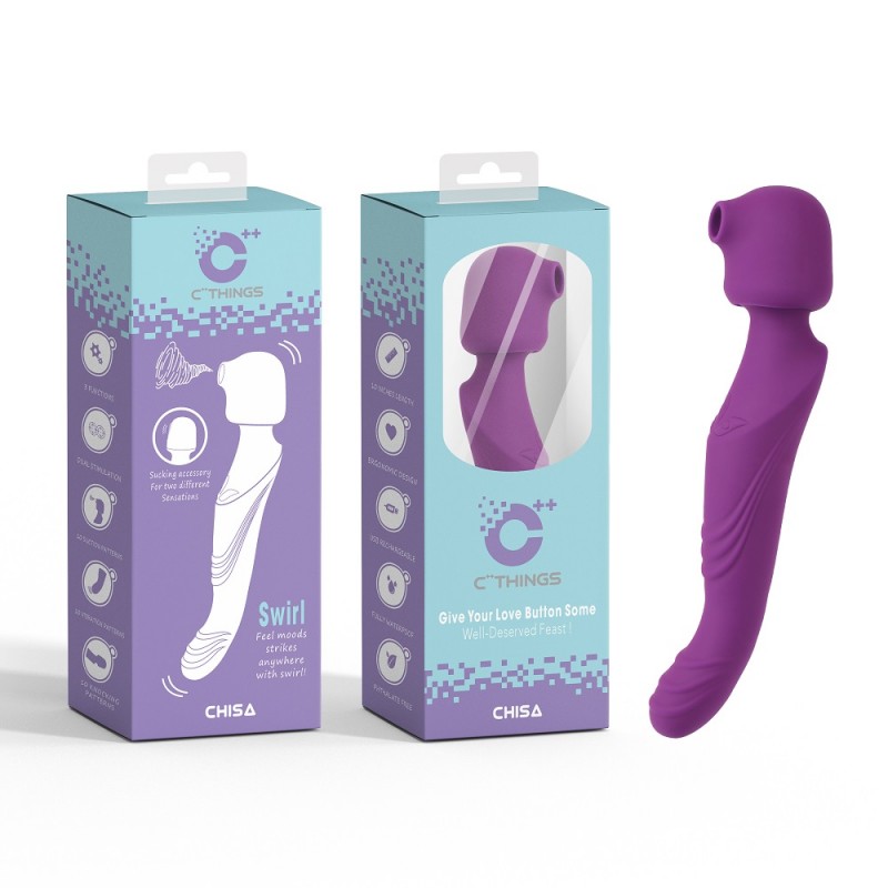 Swirl Dual-ends Vibrator