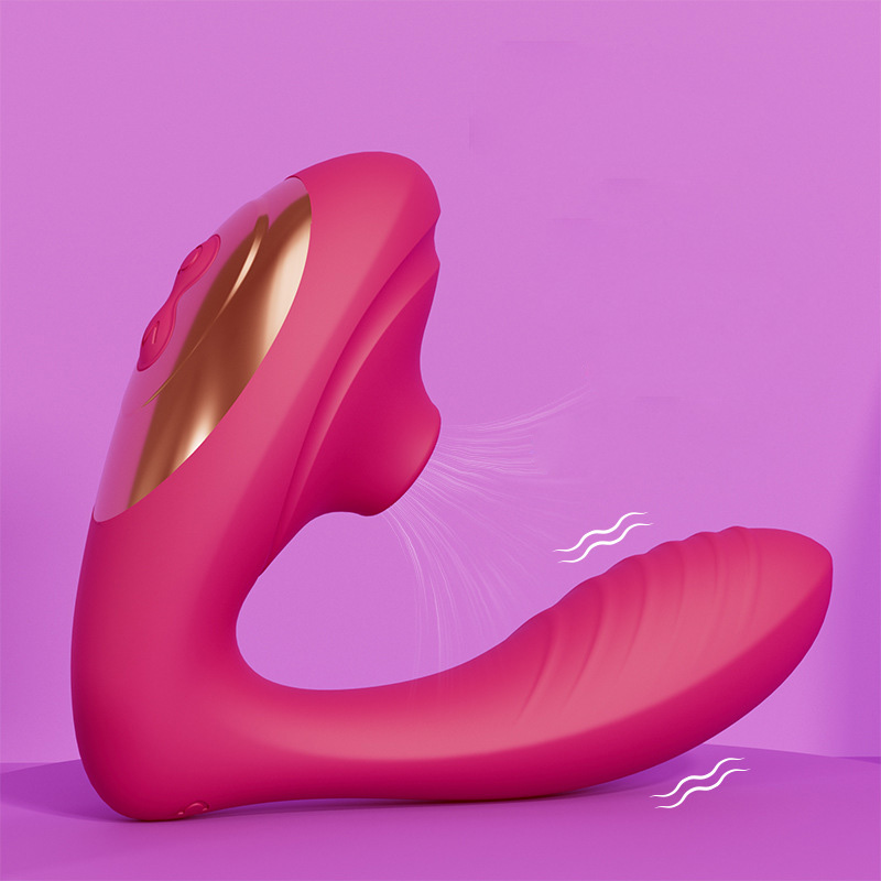 Dual-stimulation Sucking Vibrator