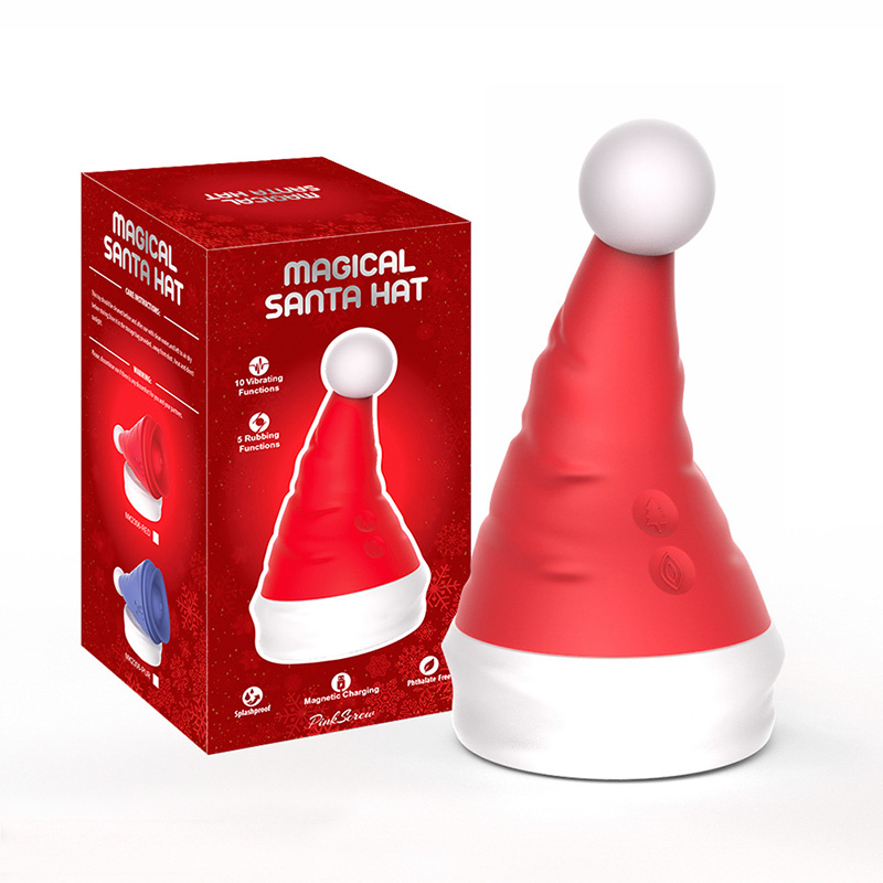 Santa Hat Clitoris Vibrator