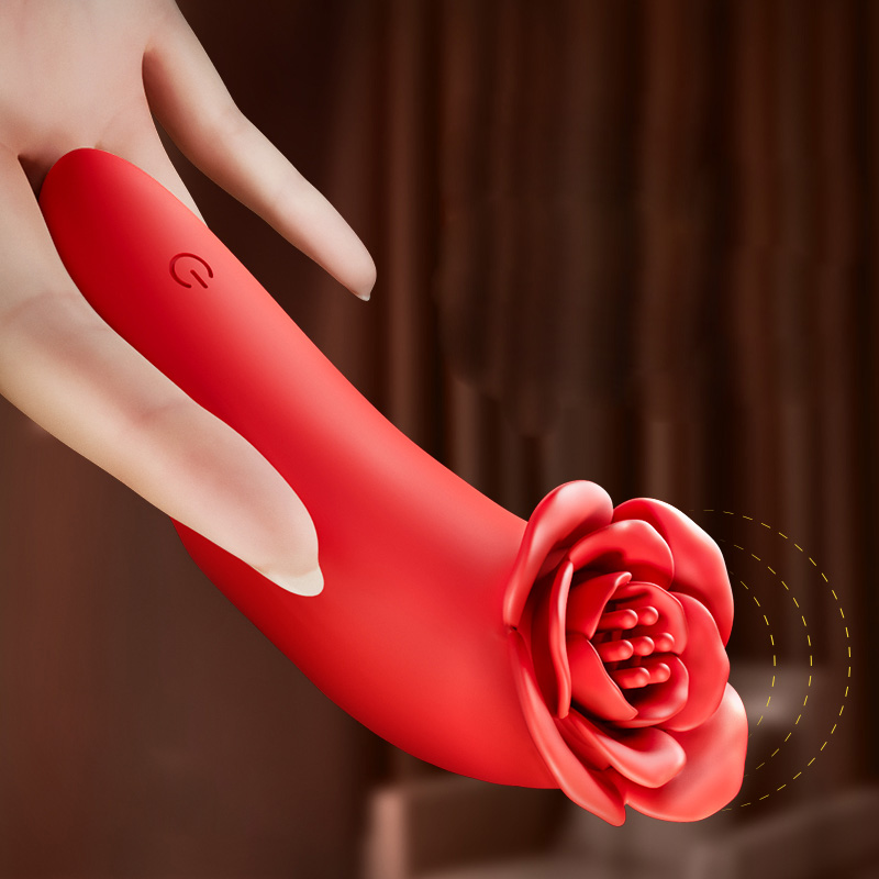 Finger Vibrator - Rose