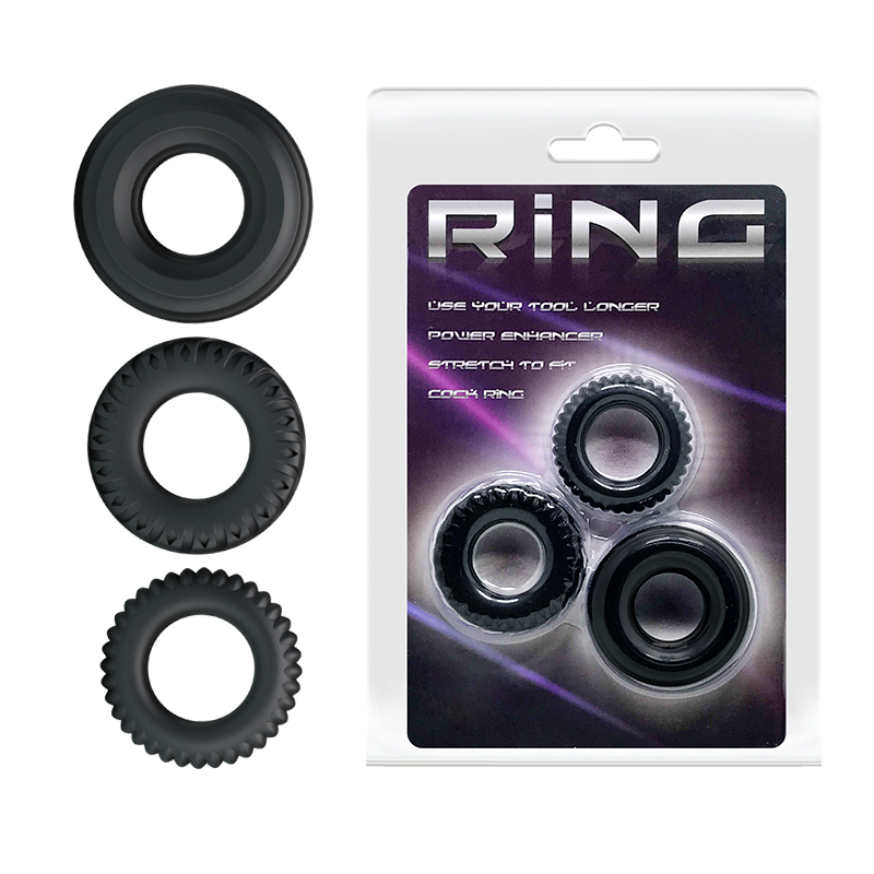 3pcs Cock Ring Kit