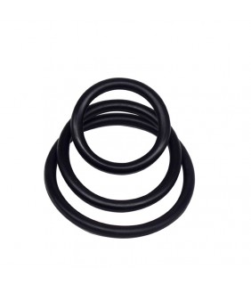 3pcs Silicone Cock Rings Kit