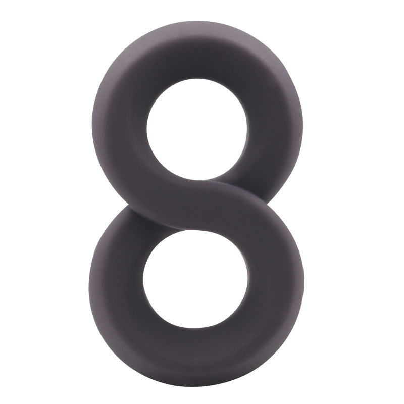 EIGHT! Double Rings Cock Ring