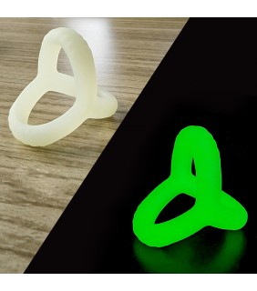 Luminous Cock Ring - Triple Rings