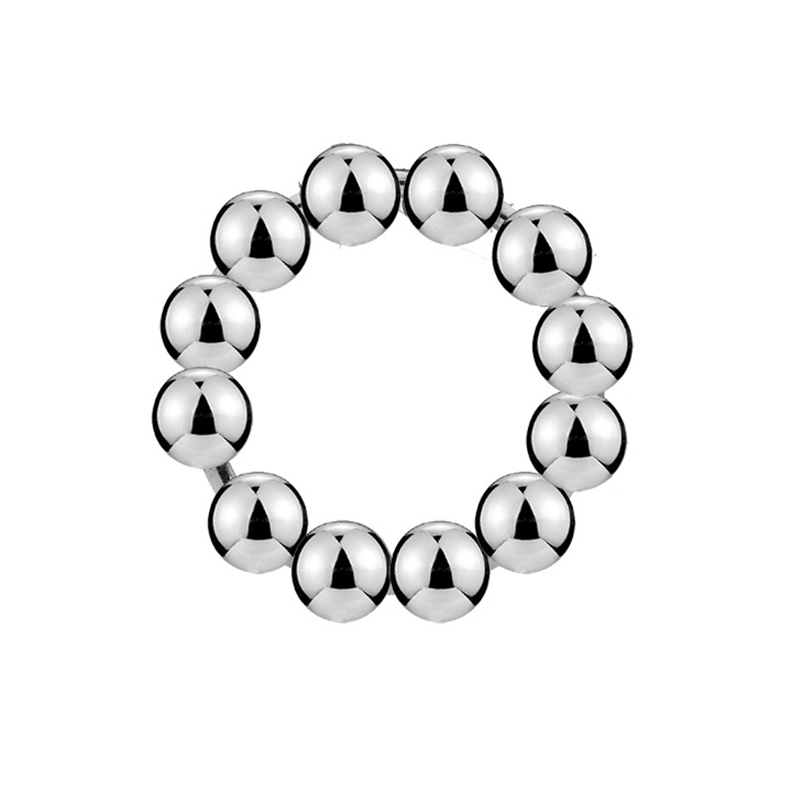 Stainless Steel Bead Cock Ring