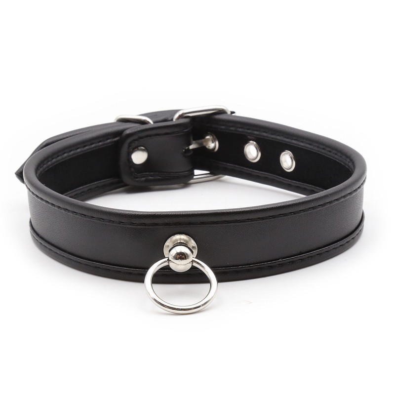 Edging PU Leather Collar