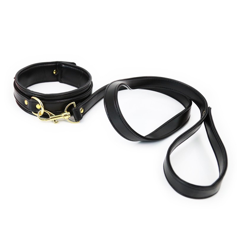 PU Leash Collar