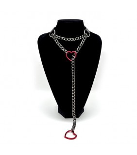 Heart-shaped Leash Collar