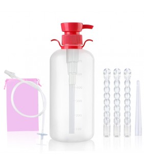 600ml Pump Bottle Douche Kit