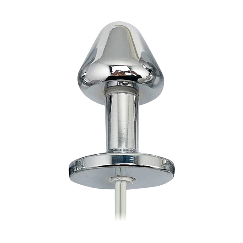 Stainless Steel Mushroom Electrosex Anal Plug