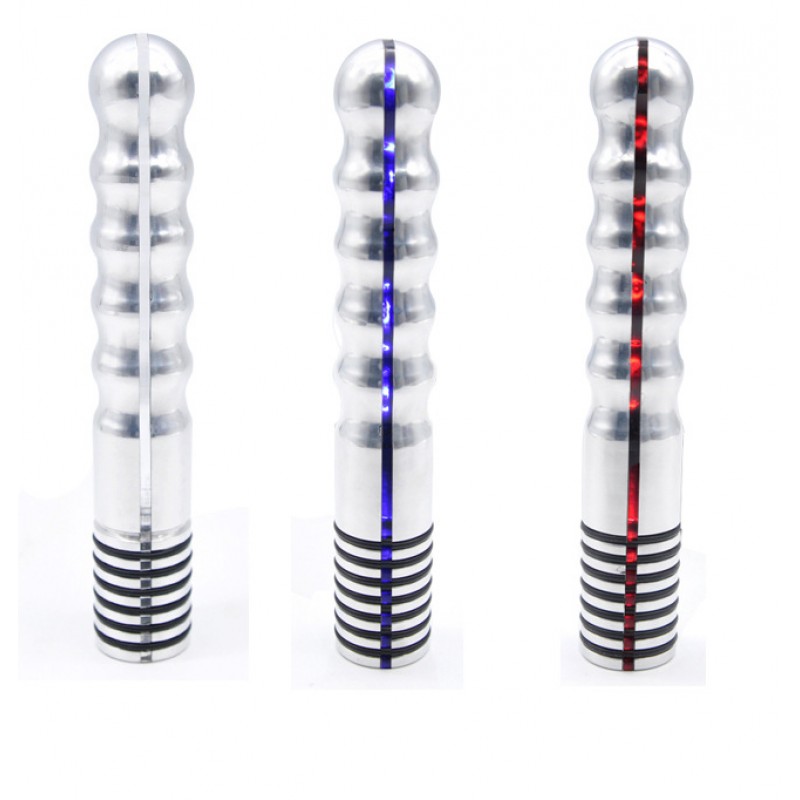 Space Aluminium Long E-stim Anal Bead