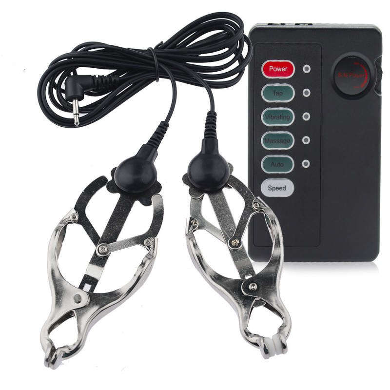E-stim Nipple Clamp Kit - Butterfly II