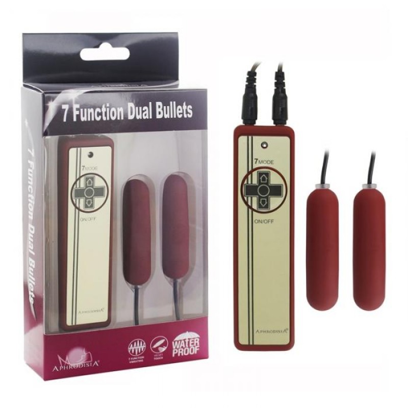 7 Mode Dual Vibrating Bullets