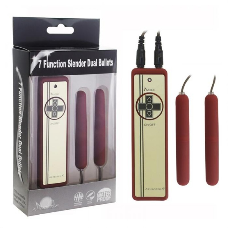 7 Mode Dual Vibrating Slender Bullets