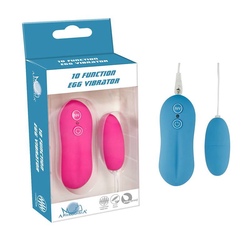 10 Mode Wire Remote Egg Vibrator