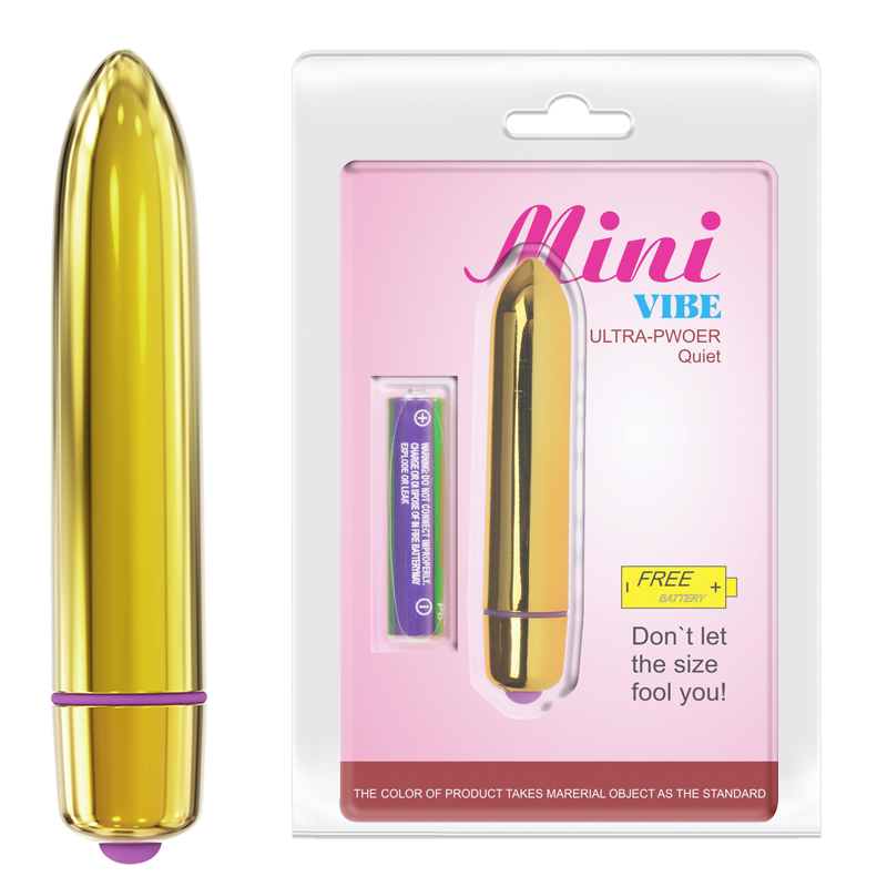 10 Modes Bullet Vibrator in Gold