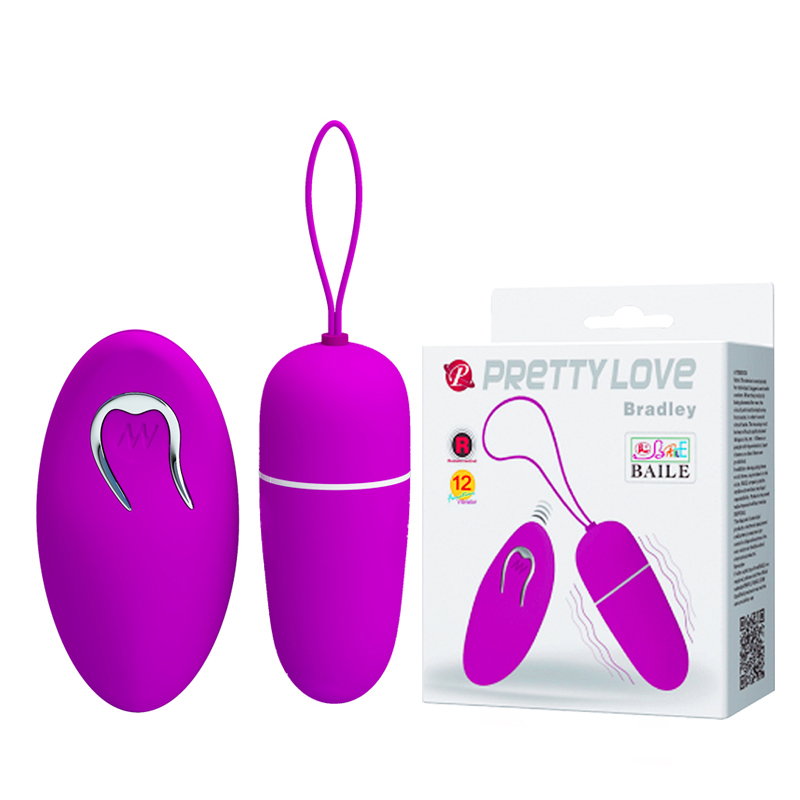 12 Modes Remote Control Vibrating Egg - Bradley 