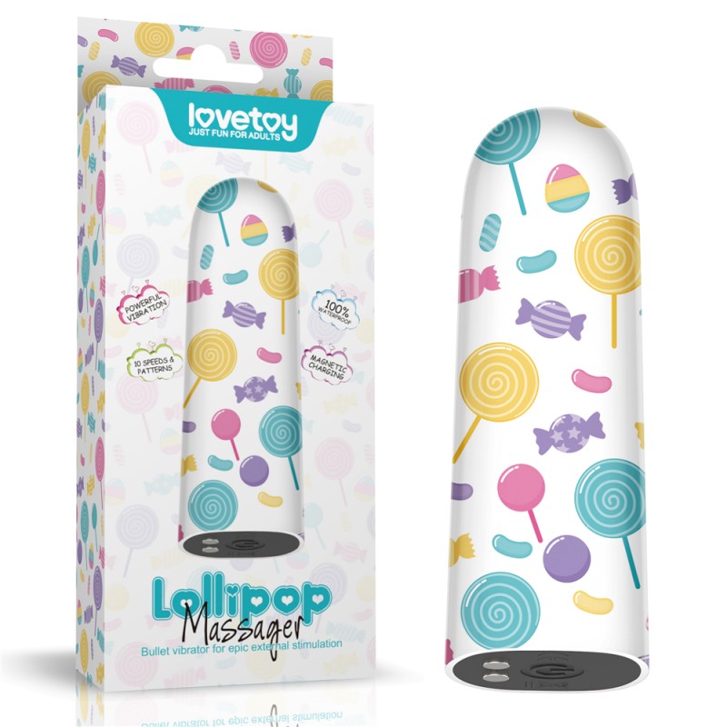 Printing Bullet Vibrator - Lollipop