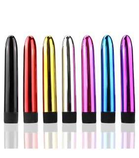 Plating Bullet Vibrator - 7 Inches