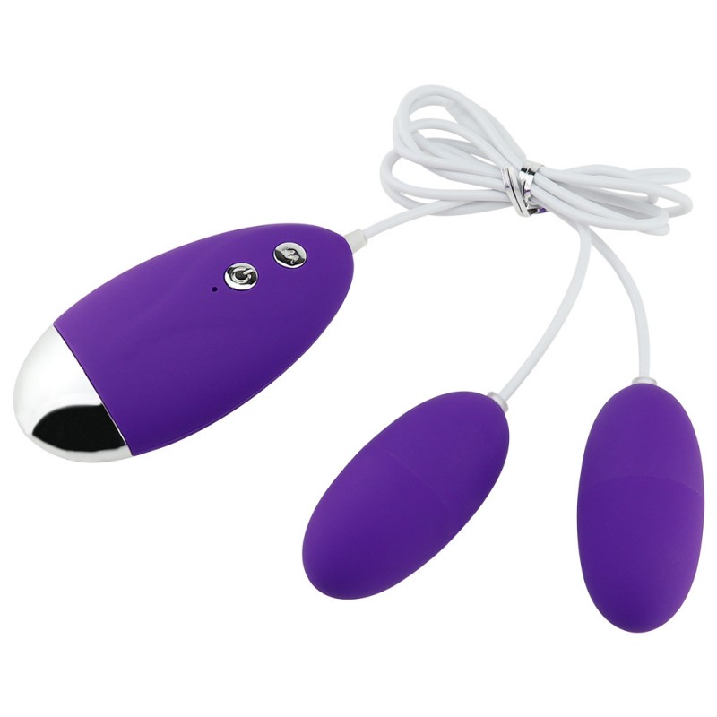 Wire Control Two Eggs Vibrator