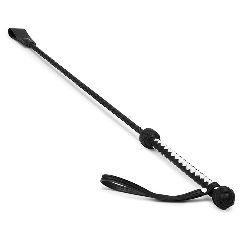 Braid Genuine Leather Whip