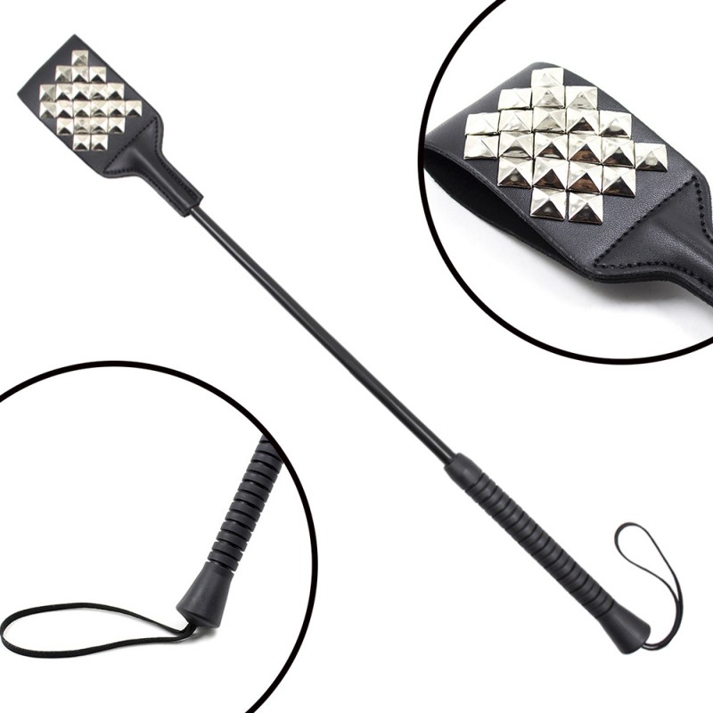 Rivet PU Leather Whip I