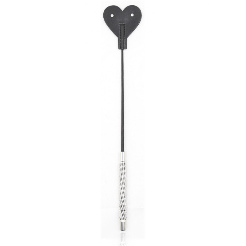 Diamond Handle Love Heart Whip
