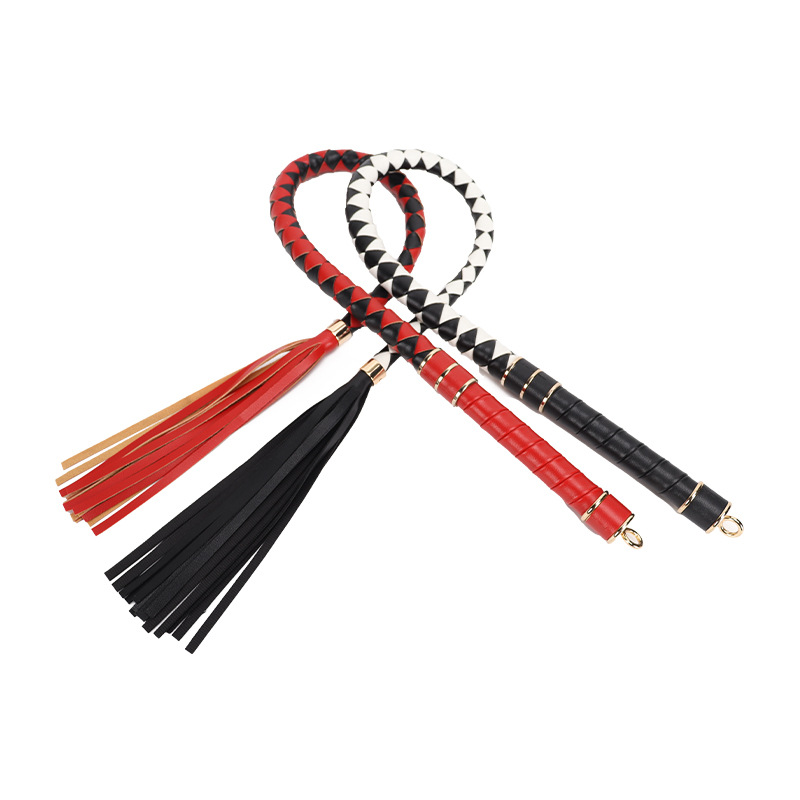 PU Long Flogger - Snake