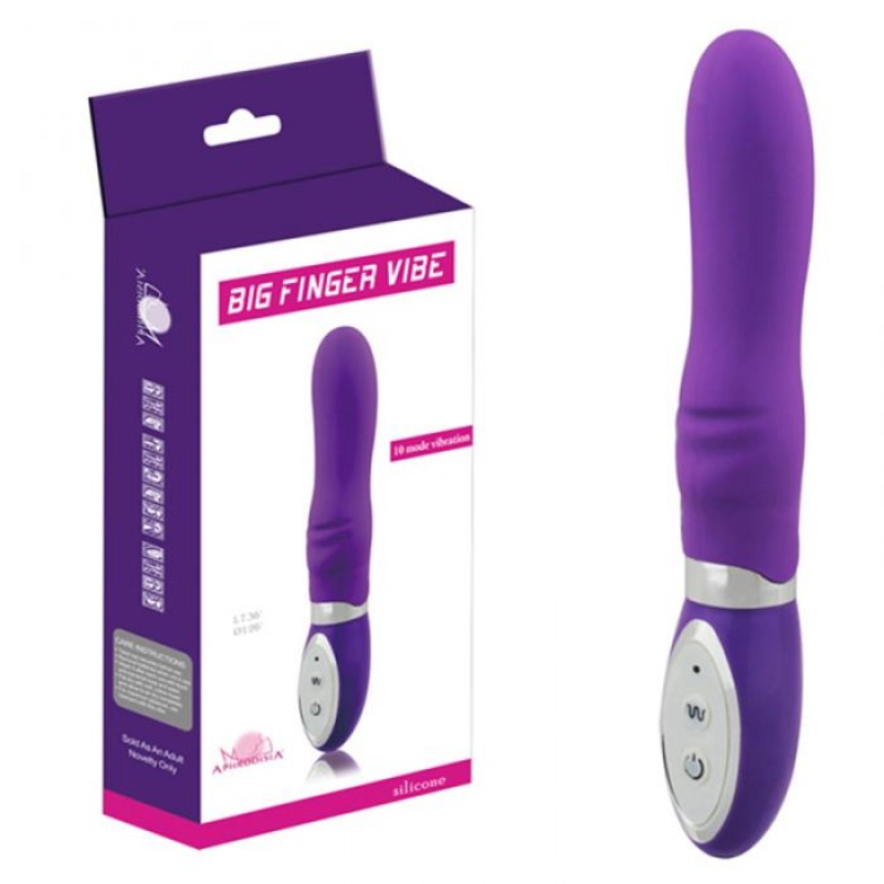 10 Mode Big Finger Vibrator