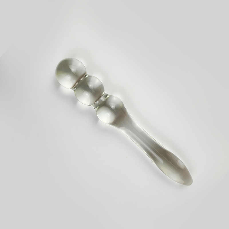 Glass Anal Beads Plug