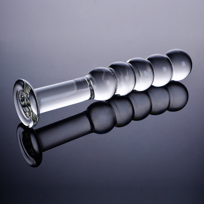 Five Balls Glass Anal Bead