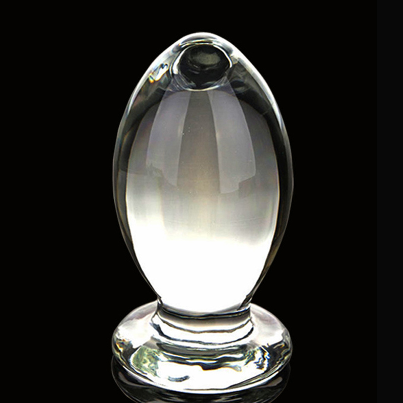 Fat Boy Glass Anal Plug