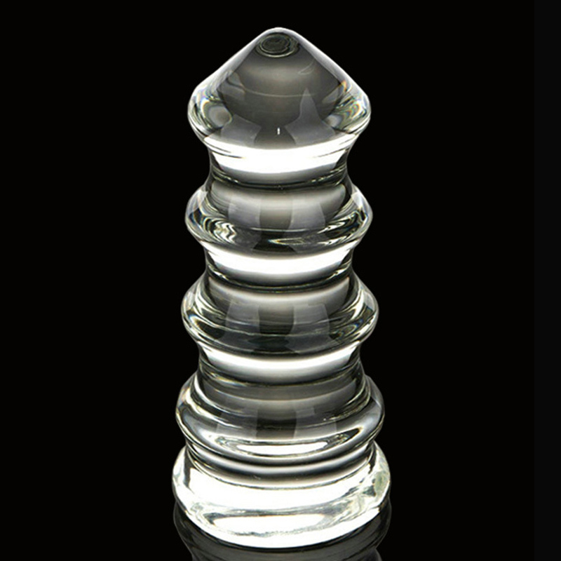 Glass Tower Anal Plug