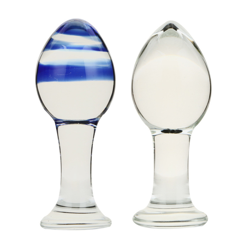 Crystal Glass Anal Plug