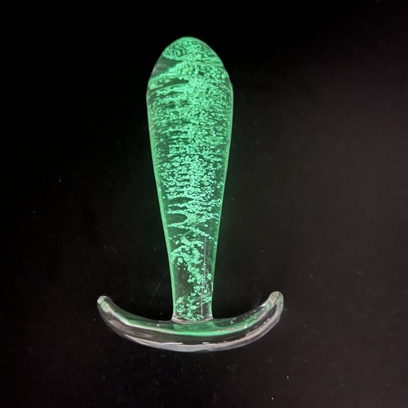 Luminous Glass Butt Plug