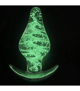 Luminous Glass Butt Plug