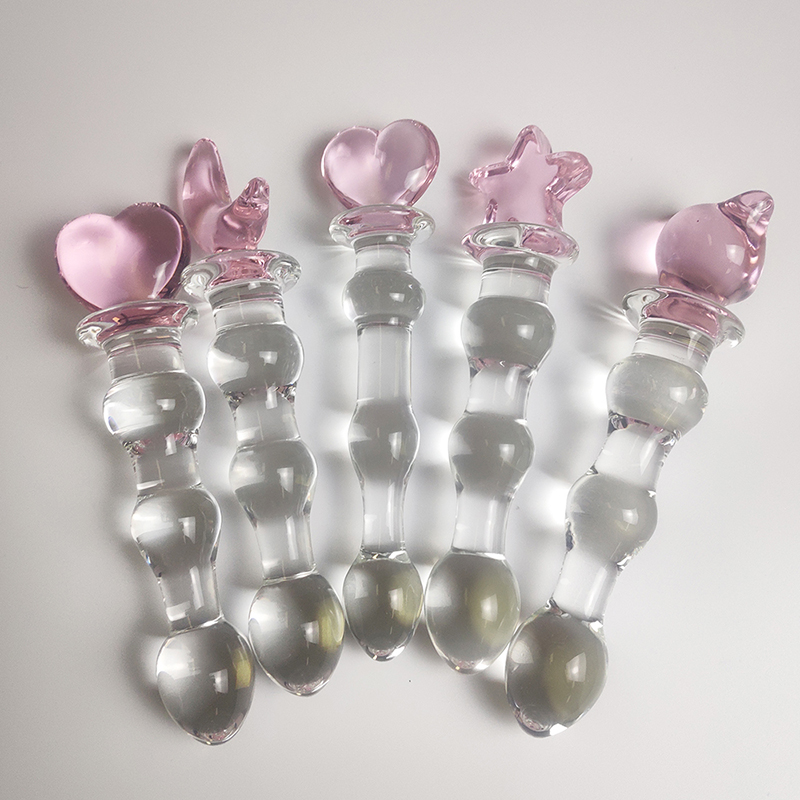 Stars Glass Anal Plug